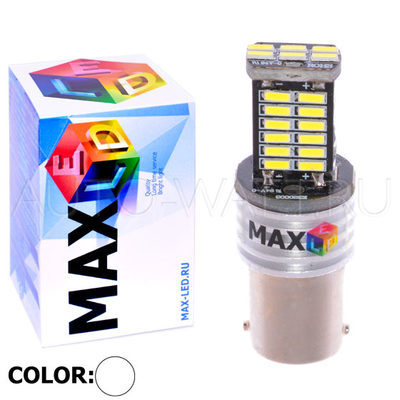 Светодиодная лампа W21/5W 7443 - Max-Visiko 30 Led 16Вт