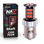 Светодиодная лампа P21W 1156 - NAX Shaft 1 15ВТ Красная