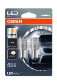 Светодиодная лампа P21W 1156 – LED Standart Amber 2W 1500K