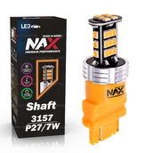 Светодиодная лампа P27/7W 3157 - NAX Shaft 1 15ВТ Жёлтая