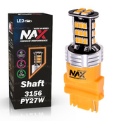 Светодиодная лампа PY27W 3156 - NAX Shaft 1 15ВТ Жёлтая
