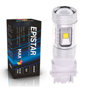 Светодиодная лампа P27W 3156 - 6 Epistar Линза 30Вт