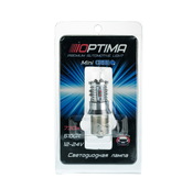 Светодиодная лампа PY21W 1156 - Optima Premium MINI CREE XB-D CAN YELLOW Жёлтая
