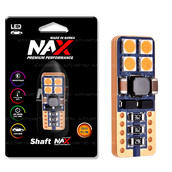 Светодиодная лампа T10 W5W - NAX Shaft LG 8Вт Оранжевая (1шт)