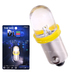 Светодиодная лампа T4W BA9S - 1 Dip Led 0.1Вт Жёлтая
