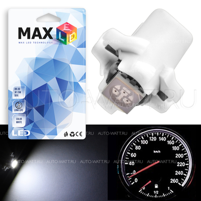 Светодиодная лампа T5 – B8.3D 1 SMD 5050 0.24Вт Белая