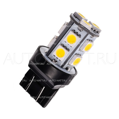 Светодиодная лампа W21/5W 7443 - 13 SMD5050 3.12Вт Белая