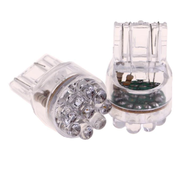 Светодиодная лампа W21/5W 7443 - DIP-LED 9 0.5Вт Белая