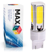 Светодиодная лампа W21/5W 7443 - Max-COB 4Led 8Вт Белая