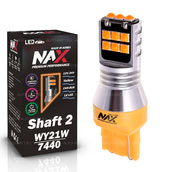 Светодиодная лампа WY21W 7440 - NAX Shaft LG 15ВТ Жёлтая