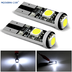 Светодиодная лампа W5W T10 – 3 SMD5050 Обманка 3Вт Белая