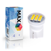 Светодиодная лампа W5W T10 – Max-7014 1Вт Белая