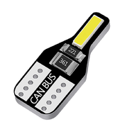 Светодиодная лампа W5W T10 – Max-7014 Mini 2Вт Белая