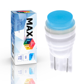 Светодиодная лампа W5W T10 – Max-Ceramic COB 2Вт Синяя