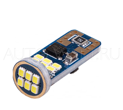 Светодиодная лампа W5W T10 – Max-Hill 18Led 3Вт