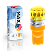 Светодиодная лампа WY5W T10 – Max-Cristal 360 2Вт Жёлтая
