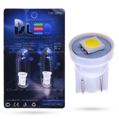 Светодиодная лампа W5W T10 – 1 SMD5050 0.24Вт Белая