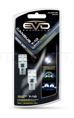 Светодиодная лампа W5W T10 –2 EVO FORMANCE CАNBUS