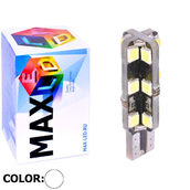 Светодиодная лампа W5W T10 – Max-Hill 24Led 4Вт Белая