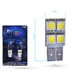 Светодиодная лампа W5W T10 – 4 SMD5050 0.96Вт Белая