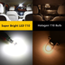 Светодиодная лампа W5W T10 – 5 SMD5050 Обманка 2Вт Белая