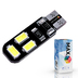 Светодиодная лампа W5W T10 – Max-Road B 6Led 3Вт Белая