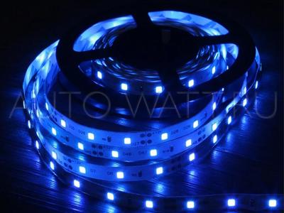 Светодиодная лента Maxled 60 SMD2835 IP22 12v Синий