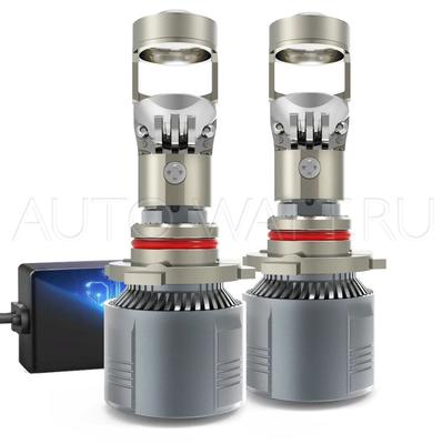 Светодиодные автолампы H10 - Линзы Bi-Led EVO 70W (2шт)